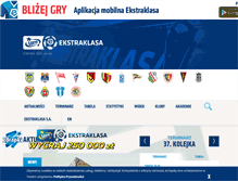 Tablet Screenshot of ekstraklasa.org
